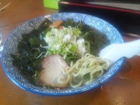 「岩手三陸わかめ中華（８００円）」@あらやと麦六の写真