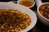 「汁なし担々麺＋小麻婆丼セット」@雲林坊 秋葉原店の写真