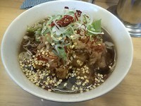 「ジャンボげそ揚げそば」@一由そば 駒込店の写真