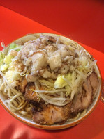 「大豚900円ニンニクアブラ」@ラーメン二郎 仙川店の写真