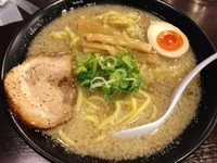 「ばりこて白（大盛）」@おおぼし 上田本店の写真