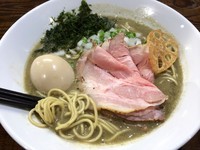 「濃厚煮干そば（800円）」@ニボムジャキの写真