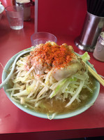 「小ラーメン 全部マシマシ」@ラーメン二郎 桜台駅前店の写真