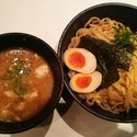 鶏つけそば(魚介香る醤油)(あつもり)＋味玉