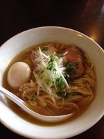 「[限定]TAK+味玉」@麺堂 稲葉の写真