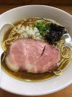 「煮干しそば 黒」@煮干中華ソバ イチカワの写真