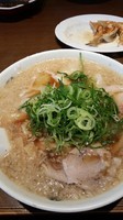 「ワンタン麺 餃子セット」@来来亭 国母店の写真