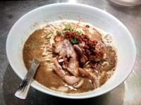 「グリーンカレーソバ ¥1000（当時¥900）」@BASSANOVAの写真