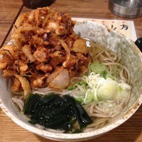 「ゲソ天そば(¥530)」@そば助 御徒町店の写真