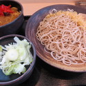 カレー丼（もりそば付）360円　～11時まで