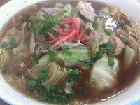 「船橋ソースラーメン」@らあめん花月嵐 江戸川橋店の写真