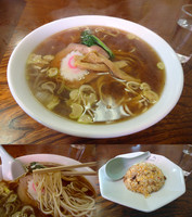 「ラーメン+半チャーハンの『チャーハンセット(￥650)』」@中華 大八の写真