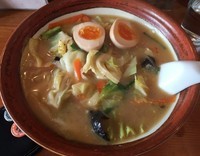 「味噌タンメン・野菜大盛り＋味玉（￥750＋￥100）」@シバライズの写真