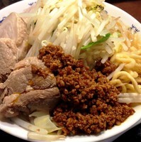 「【限定】ミソジ（300g，ニンニク）豚増し」@中華そば 飯村製作所の写真