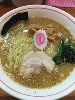 「塩そば、大盛り」@麺彩房 中野本店の写真