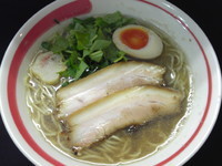 「「限定」いりこそば、煮干ペースト」@自家製麺SHINの写真