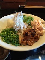 「梅まぜそば＋追い飯【¥900円】」@麺屋酒家 鉄風の写真