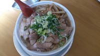 「しょう油ちゃあしゅうめん（大盛）」@丸一らあめんの写真