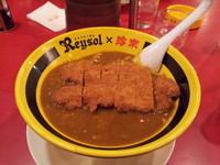「柏勝つ！レイソルカレーラーメン」@珍來 取手店の写真