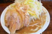 「普通盛 (240g) ヤサイ＋カラメ＋アブラ」@麺屋 鳳の写真