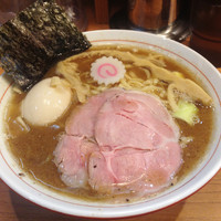 「煮干そば+味玉」@煮干中華そば 鈴蘭 中野店の写真