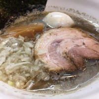 「☆秋刀魚煮干しと背黒&高級いりこの追い煮干しらーめん☆」@いのうえの写真