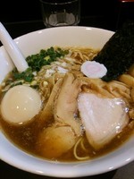 「２段仕込みアゴアジそば850円」@おおぜき中華そば店の写真