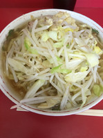 「大ラーメン にんにくマシ」@ラーメン二郎 千住大橋駅前店の写真