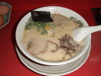 「ラーメン」@元祖熊本ラーメン 赤のれんの写真