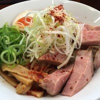 「煮干まぜそば」@らーめん 香澄 阿波座本店の写真