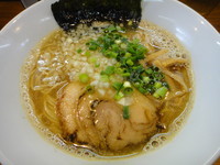 「【気まぐれ限定】コンチクショー煮干しらーめん」@塩らーめん 千茶屋の写真