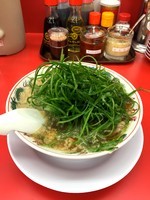 「特製醤油九条ネギラーメン」@ラーメン魁力屋 五反田店の写真