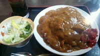 「カツカレー　1200円」@小月庵の写真