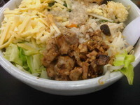 「ぎ郎汁なし+チーズ」@らーめん ぎょうてん屋 町田店の写真