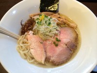 「虎徹そば～奥久慈軍鶏Ver.～塩（730円）」@麺や 虎徹の写真