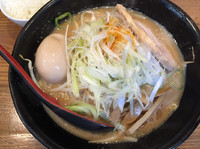 「味噌ラーメン 味卵」@麺処 花田 上野店の写真