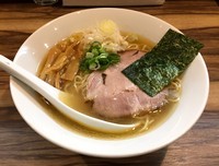 「煮干しらーめん（塩）」@つけめん油そば 五丁目煮干しの写真