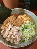 「辛味噌ポン酢まぜそば¥800」@食処 渓の写真