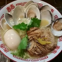 「【ゲリラ限定昼夜各１０食】蛤蕎麦（Ｐ・バージョン）１０００円」@特級鶏蕎麦 龍介の写真