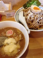 「味噌チーズつけそば 中」@らー麺Chopの写真