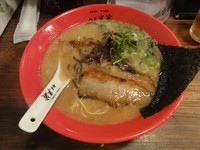 「豚骨魚介らあめん」@麺屋 半蔵の写真