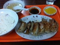 「ギョーザ定食(650円)」@丸長 豪徳寺店の写真