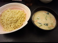 「〖期間限定〗クラムチャウダーつけ麺890円」@ラーメン大至の写真