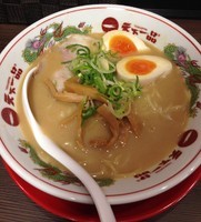 「こってり＋煮玉子（￥850）」@天下一品 上野アメ横店の写真