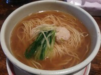 「【限定】あら炊き醤油そば　（大盛り：サービス券）」@麺肴 ひづきの写真