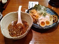 「夏季限定 梅しょうゆもりそば」@麺や偶の写真