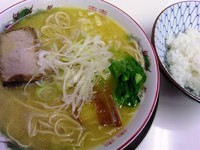 「限定　こっさり（730円）半ライス（100円）」@ラーメン専科 竹末食堂の写真