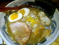 「【限定】特製煮干しそば 極み （150402）」@麺屋 音の写真