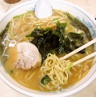 「ネギラーメン　750円」@ラーメンショップ 塚崎店の写真