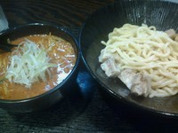 「辛味つけそば」@麺処 くるり 御茶ノ水店の写真